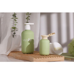 Πλαστικό μπουκάλι (HDPE) 500 ml με αντλία για σαμπουάν - αφρόλουτρο και λοσιόν