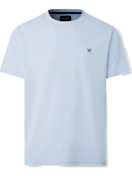 HACKETT ESSENTIALS SS LOGO T-SHIRT ΜΠΛΟΥΖΑ HM5000100-502-OXFORD BLUE