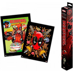 Σετ 2 Αφίσες MARVEL Deadpool (38x52cm)