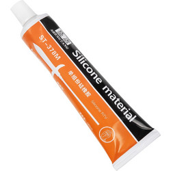 GLOBOSTAR(R) SILICONE-ST378M 79938 Σωληνάριο Μονοσυστατικής Θερμοαγώγιμης & Στεγανοποιητικής Πάστας Σιλικόνης RTV 100ml - Αντοχή σε Θερμοκρασίες -50C έως +250C - Διάφανη - Μ16 x Π4.5 x Υ3cm