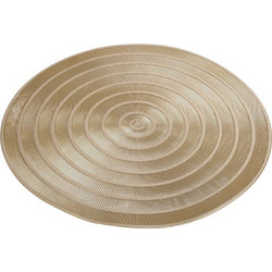Σουπλά Στρογγυλό PVC Χρυσό Φ.38cm 6 τεμ Espiel