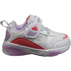 Champion Wave Παιδικά Sneakers με Φωτάκια Λευκά Κόκκινα Λιλά S32781-WW004