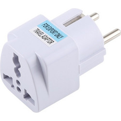 Αντάπτορας UK σε US Universal Travel Adaptor-White OEM