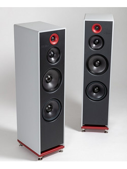 Stenheim Alumine Three Ζεύγος Ηχείων Hi-Fi Δαπέδου 3 Δρόμων Grey