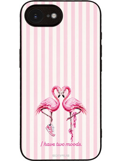 Sonique Stripe Stories Series Θήκη Φλαμίνγκο (iPhone 16e / 17e)