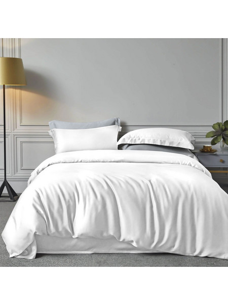 Ζεύγος Μαξιλαροθήκες 50x70 Oxford Rythmos Bamboo- Λευκό