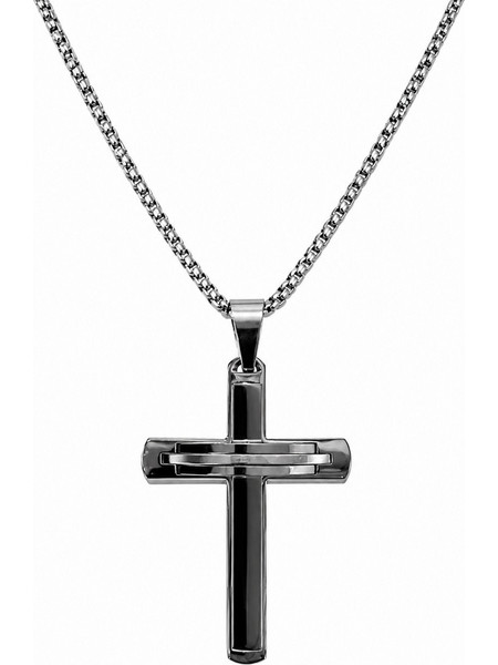 Ghetto Cross Necklace with 50cm Chain