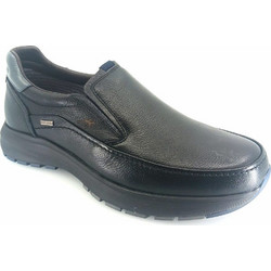 Fluchos TRITON F2064, (μαύρο δέρμα) 504418 ανδρικά slip-on