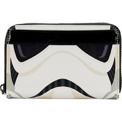Loungefly Star Wars Μεγάλο Γυναικείο Πορτοφόλι με Φερμουάρ Μαύρο