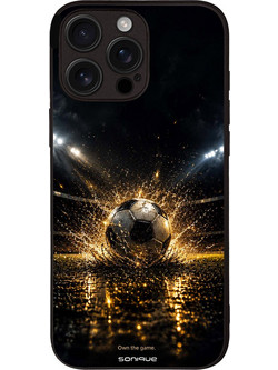 Sonique Men's Edition Θήκη με Σχέδιο «Football» (iPhone 16 Pro Max)