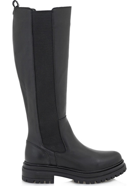 IBS ΜΠΟΤΕΣ X244J8082002 - ΜΑΥΡΟ ΔΕΡΜΑ B-2808-BLACK SIVIGLIA