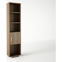 Sarris SB 13 Βιβλιοθήκη 40x30x180cm Καρυδί