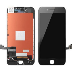 TW INCELL LCD για iPhone 8 Plus, camera-sensor ring, earmesh, μαύρη