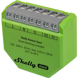 Shelly Dimmer Gen4: Smart dimmer with Zigbee/Matter