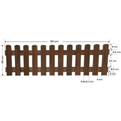 ΞΥΛΙΝΟΣ ΦΡΑΧΤΗΣ PREMIUM 180X55CM-TESIAS GROUP