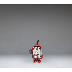 Herschel Sam Bag Charm - Red