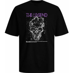 Κοντομάνικο T-Shirt SUGA SBB-08 Μαύρο