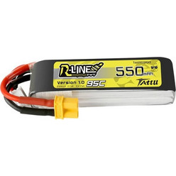 Tattu R-Line 550mAh 7.4V 95C 2S1P XT30 Μπαταρία