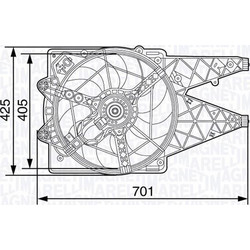 Magneti Marelli 069422472010 - ΒΕΝΤΙΛΑΤΕΡ FIAT DOBLO 263 02.2010 - 12.2023 A-C