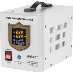 KEMOT PROsinus-800 emergency power supply unit - a pure sine wave inverter with a 12V charging function, 230V, 800VA/500W