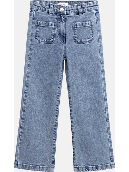 DPAM παιδικό παντελόνι τζιν για κορίτσια Blue Flare - 381625 Denim Blue Ανοιχτό