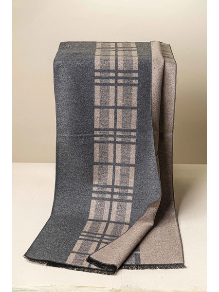 Κασκόλ Scm34 Beige grey Beige grey