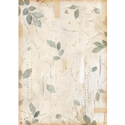 Stamperia Ριζόχαρτο Decoupage A4 (21x29,7cm) Leaves