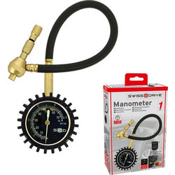 Μετρητής Πίεσης Ελαστικών Αναλογικός 75 Psi 5 Bar Swiss Drive TYRE060