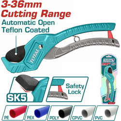 Ψαλίδι Πλαστικών Σωλήνων Total THT53135 - 3-36mm