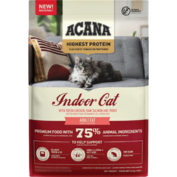 Acana Highest Protein Indoor with Fresh Chicken, Raw Salmon & Trout 1.8kg