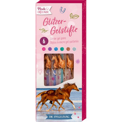 Στυλό Χρώματα Glitter Gel Άλογα 6τμχ, Die Spiegelburg