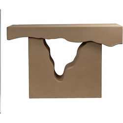 ΚΟΝΣΟΛΑ MDF ΕΚΡΟΥ 120x36x81cm 810-00236 - Estheti - 810-00236