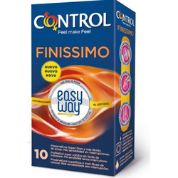Control Feel Make Feel Finissimo Easy Way Προφυλακτικά με Λιπαντικό 10τμχ