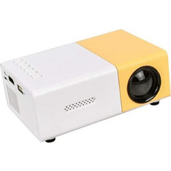 Video Projector, WoW Gadgets Shop, LED, Λευκό/Κίτρινο