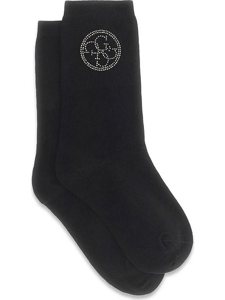 GUESS 4G RHINESTONES SOCKS ΚΑΛΤΣΕΣ ΠΑΙΔΙΚΟ GIRL J6YZ27Z1178-JBLK Black