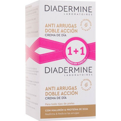 Diadermine Anti-Wrinkle Double Action Day Cream 2x50ml