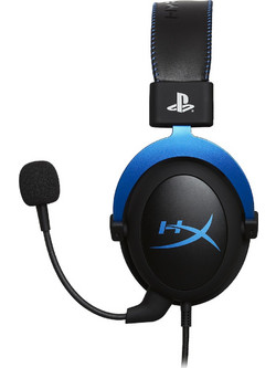 Hyperx Cloud For PS4 Gaming Headset Over Ear Black Blue