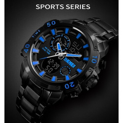 Ρολόι χειρός αδιάβροχο SKMEI 1306 BLACK/BLUE