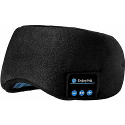 Qiaoyang Q-YZ1 Μάσκα Ύπνου με Ακουστικά Bluetooth Μαύρη