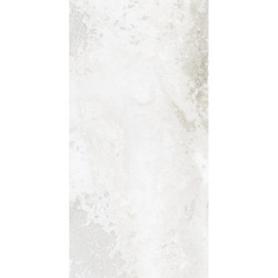 Iron White Prissmacer Μοντέρνο Πλακάκι Μεγάλων Διαστάσεων Δαπέδου και Τοίχου Μεταλιζέ Ημιγυαλιστερό 60χ120