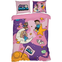 FIRSTGRADE - Jas&Mika Bedsheet Pink - 140 x 200 cm (26-JM-BEDSHEET-PINK)