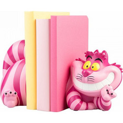 Σετ με 2 Βιβλιοστάτες DISNEY ALICE IN WONDERLAND CHESHIRE CAT