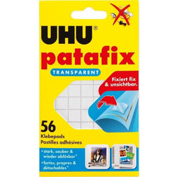 ΑΥΤΟΚΟΛΛΗΤΑ UHU PATAFIX INVISIBLE ΔΙΠΛΗΣ ΟΨΗΣ 56 TEM