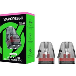 Vaporesso Luxe X Dual Mesh Pod 5ml - 2τμχ - 0.4ohm