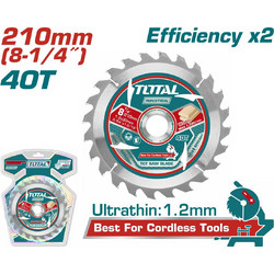 Total TAC2332103 Ανταλλακτικός Δίσκος Φ-210 Χ 25.4-16mm 40T Για TMS2001/ TMSLI2021 / TS42142107