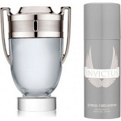 Paco Rabanne Invictus Eau de Toilette 100ml + Deodorant Stick 75ml