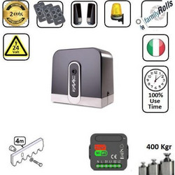 Faac 24V Μοτερ συρόμενης πόρτας εώς 400Kg Set 07 WiFi