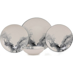 Dinner Set (24 Pieces) GBSATN24KY4R1360 Multicolor