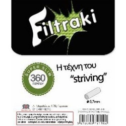ΦΙΛΤΡΑΚΙΑ FILTRAKI 360 SUPER SLIM 5.7mm φίλτρο σε μπάρες - 1 πακετάκι 5213000721102