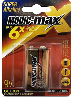 MegaCell Super Alkaline 9V 1τμχ